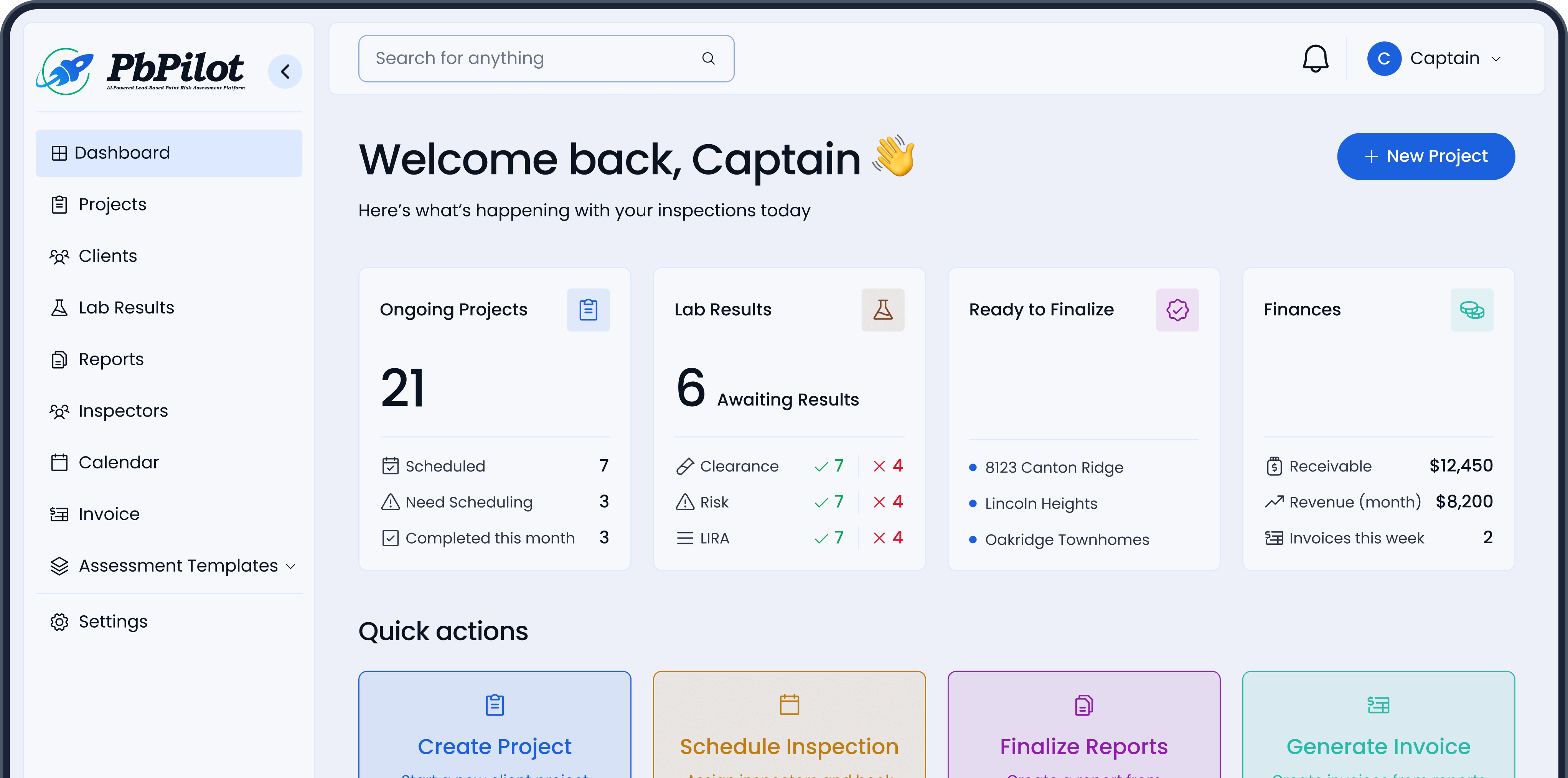 Inspection Screenshot